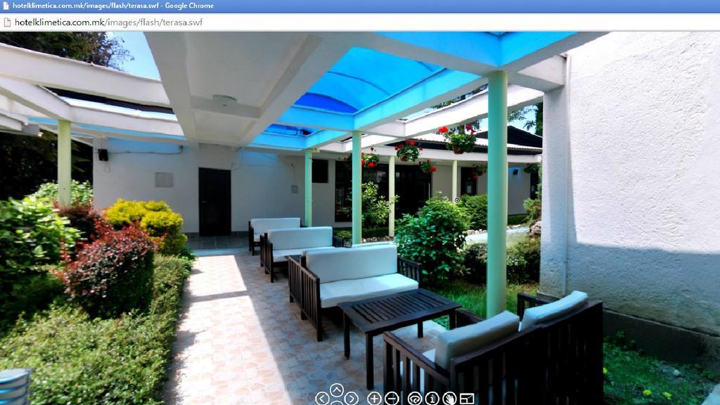 Hotel Klimetica Ohrid Exterior foto